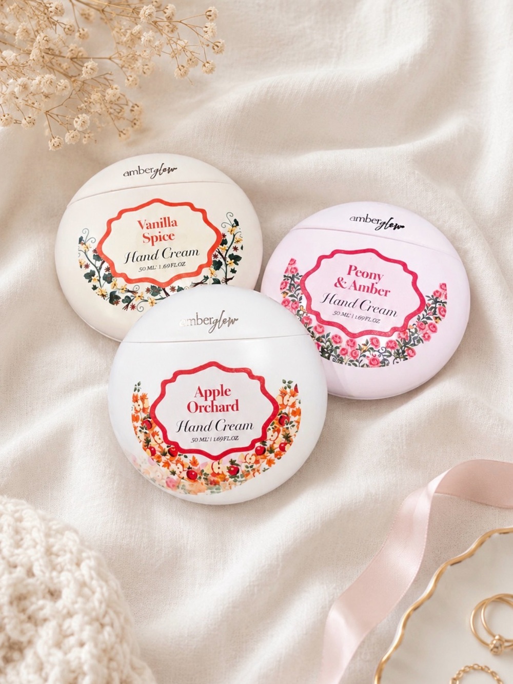 Amberglow Hand Cream Bundle